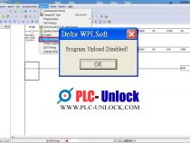 Upload disable Delta PLC unlock by Software