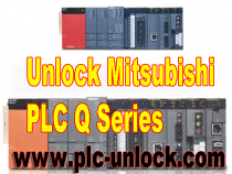 Unlock password for Mitsubishi Q series PLC