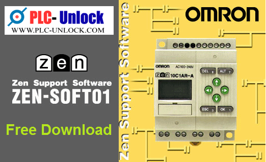 omron zen plc unlock software