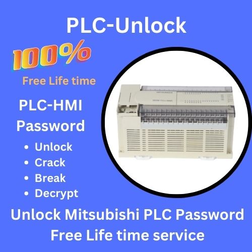 Unlock Mitsubishi PLC Password Free Life time service
