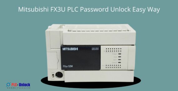How to Unlock Mitsubishi fx3u plc password?