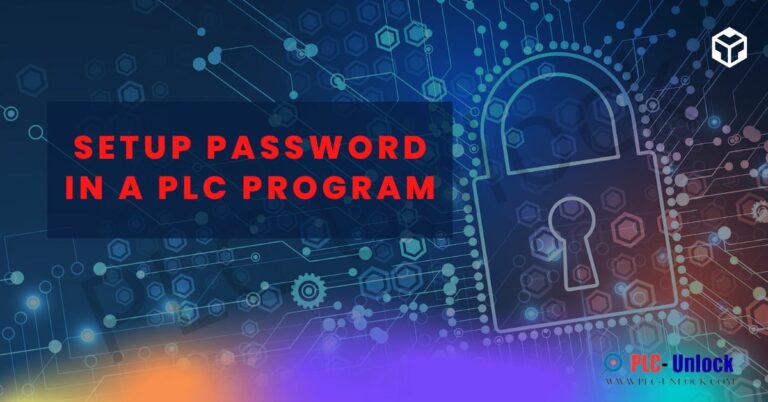 How to Setup Password in a PLC Program?